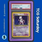 1999 POKEMON BASE SET UNLIMITED #10/102 MEWTWO HOLO RARE PSA 9
