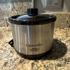 Little Dipper Crockpot Steel And Black Finish - Never Used 