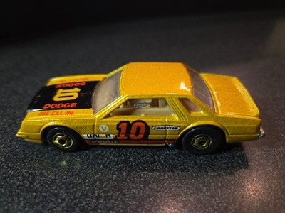 Vintage 1980 Hot Wheels GHO Hot Ones Diecast 1/64 Yellow Dodge Mirada Stocker HK