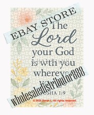 500 piece jigsaw puzzle The Lord Your God Is With You christian encouragement