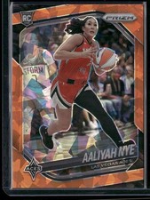2025 Panini Prizm WNBA #15 Aaliyah Nye Orange Ice Prizm