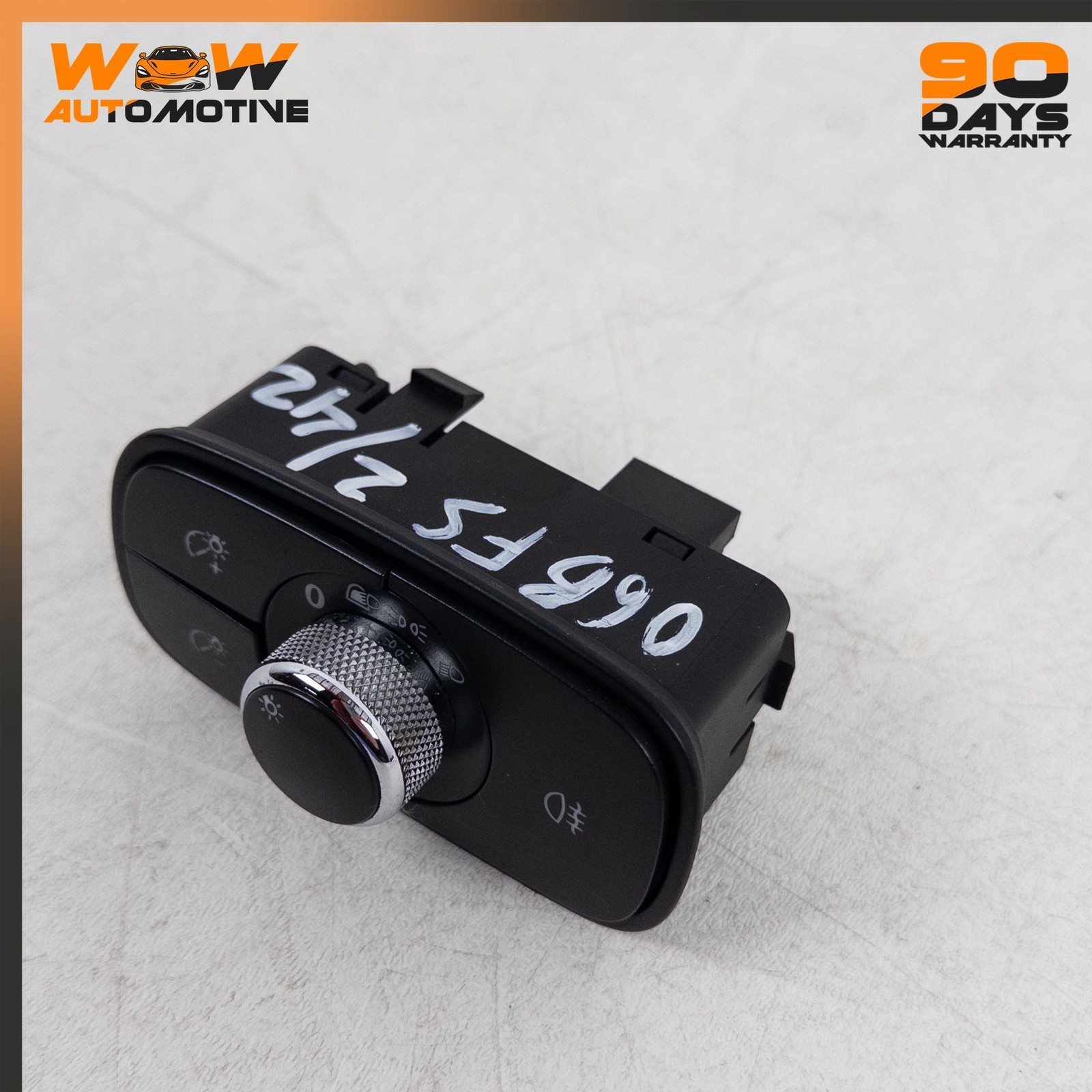 04-19 BENTLEY CONTINENTAL FLYING SPUR GTC GT FRONT HEADLAMP CONTROL SWITCH OEM