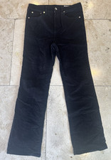 Rag  Bone Black Velvet Jean Pants Women's Sz-28