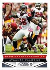 2013 Score - Sean Weatherspoon #13