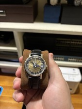 Rare Vintage Omega Automatic 166.0163  Cal 1010 Men’s Watch Date (Unique Dial)