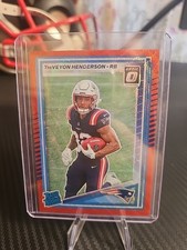 2025 Panini Donruss - Rated Rookie TreVeyon Henderson Red Wave Prizm (RC)
