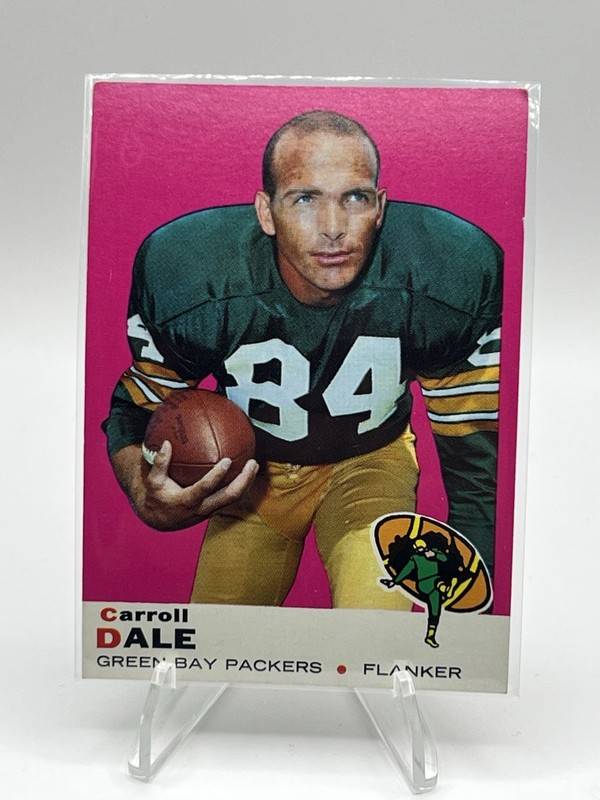 Carroll Dale 1969 Topps #77 Green Bay Packers