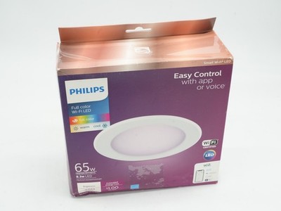 Philips Dimmable Smart Wi-Fi Wiz Connected Recessed Downlight Kit White 65W