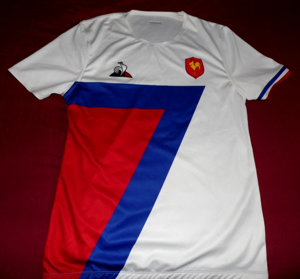Maillot Rugby Vintage équipe De France Domicile - Nike Taille M - Occasion