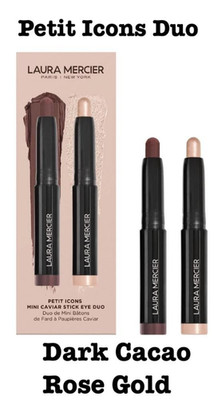 Laura Mercier Mini Caviar Stick Eyeshadow Duo, Petit Icons / Mini Best Sellers