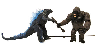 2019 TOHO Company. Godzilla Vs Kong Movie and 2020 King Kong Legendary WBEI