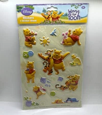 Disney Winnie the Pooh Puffy 3D Relief Stickers - New