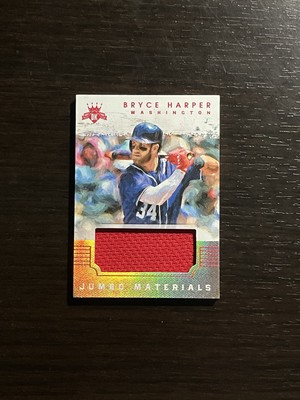BRYCE HARPER 2016 Diamond Kings Jumbo Materials GOLD Game Used Patch 2/10! SSP