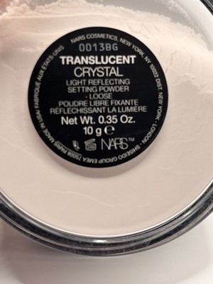 NARS LIGHT REFLECTING SETTING POWDER LOOSE TRANSLUCENT CRYSTAL RATED BEST SELLER