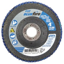 Norton Abrasives 66623399052 Flap Disc, 4 In X 80 Grit, 5/8