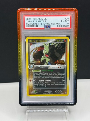 Dark Tyranitar graded PSA 6 for sale on eBay