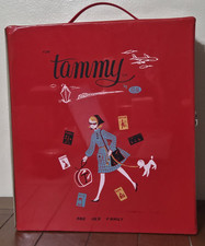 Vintage Tammy Doll And Her Family By Ideal - Original Case - Red