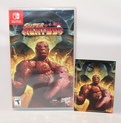 Super Meat Boy Nintendo Switch BRAND NEW & SEALED w/ CARD! LRG! Rare!