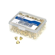 Brass eyelet, 4.5mm, 250 pieces, set of 2