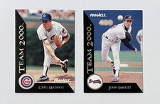 1992 Pinnacle Team 2000 #32 Greg Maddux & #30 John Smoltz