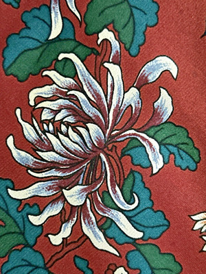 Robert Talbott Studio XL Men s Silk Necktie USA Multicolor Floral 3 7/8 X 65