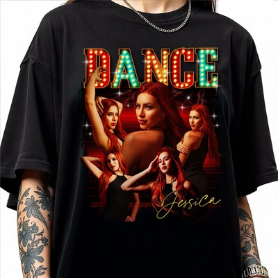 Custom Dance Comfort Colors Unisex T-Shirt Personalized Dancer bootleg rap tee n