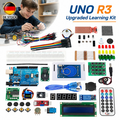 RFID Upgrade UNO R3 Lernset Starter Kit mit Sensoren LCD-Display Breadboard