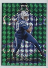 2024 Panini Mosaic Green Mosaic Prizm Jelani Woods #96 mp7