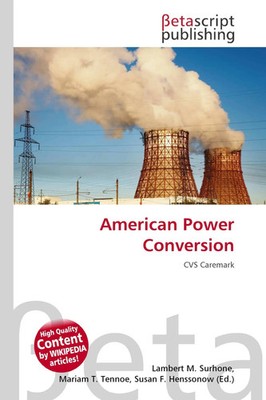 Lambert M. Surhone (u. a.) | American Power Conversion | Taschenbuch | Deutsch