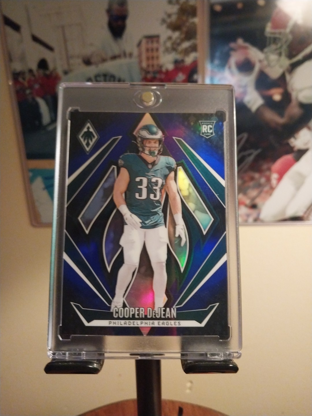 2024 Panini Phoenix / Rookies Cooper DeJean #171 Blue Fade /249 (RC)