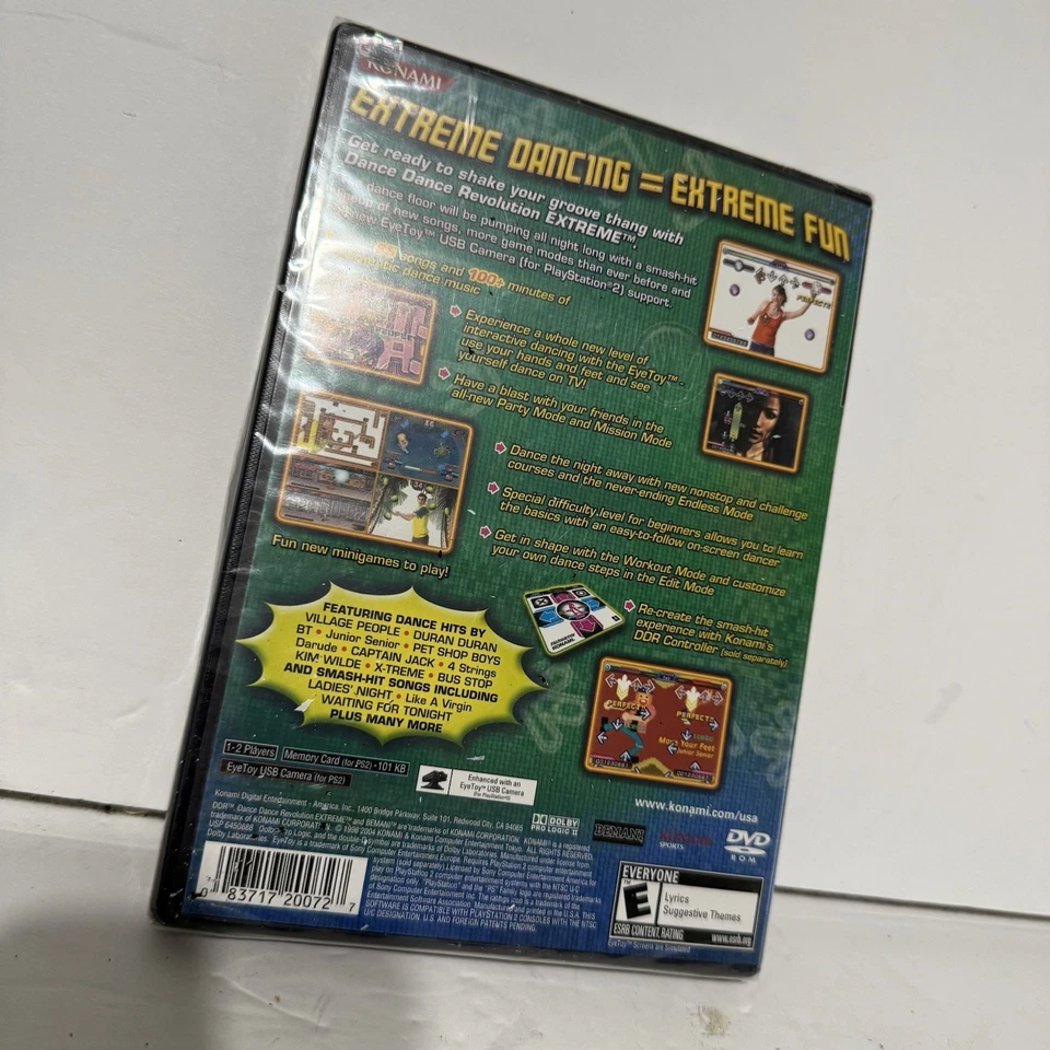 Dance Dance Revolution Extreme Sony PlayStation 2 2008 New Sealed Game ps2 - Image 3 of 4