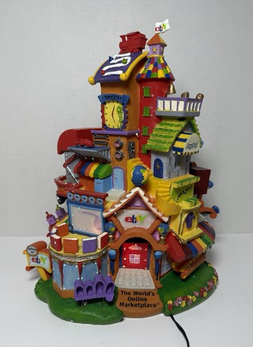 eBay Paypal Light Up eBay Store Town Village The Worlds Online Marketplace NIB