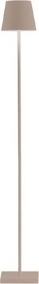 Zafferano Poldina L Adjustable Rechargeable Floor Lamp Sand 20-48'' NEW Box Damag