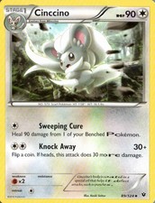 Cinccino (89) XY - Fates Collide - 89/124 Pokemon Card NM
