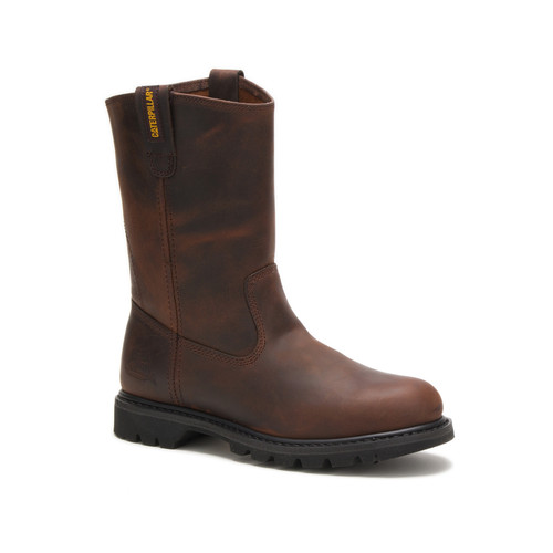 Caterpillar Men Revolver Work Boot Work Boots Leather - Picture 2 of 5