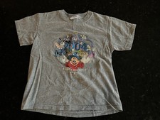 Vintage Disney Disneyland Resort Gray 2004 Whole New World T shirt youth Medium