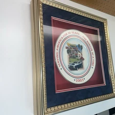 In N Out Burger 2003 “Serving America For 55 Years … “ Framed Plate 
