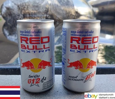 Empty RED BULL EXTRA Energy Drink B12 can THAILAND Tall 170ml 2025 Asia TH 4" - Image 1 of 4