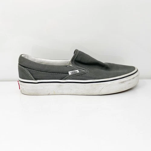 Vans Unisex Classic 721356 Gray Casual Shoes Sneakers Size M 7 W 8.5