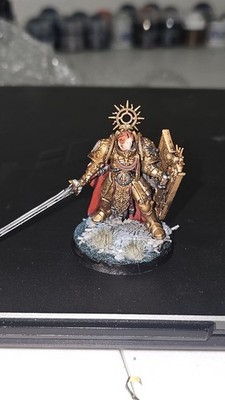 Games Workshop Warhammer 40K Adeptus Custodes Miniature Assembled Painted