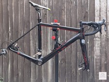 £295 Orro Gold Carbon Road Bike Size S Black 700C Disc Brake Shimano 105 Trek