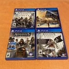 Assassin’s Creed PS4 Video Game Lot of 4 Bundle