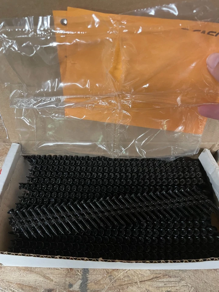 Fasco SCPS413FPFCB 1-1/2" 113 Fascoat InvisiDeck Scrail Sujetadores, 900/Caja Foto 2 de 4