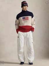 Polo Ralph Lauren USA Made Team Closing Ceremony Pants 2026 31W 32L SOLD OUT