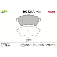 Valeo 302421A Bremsbelagsatz FüR Land Rover Freelander L314