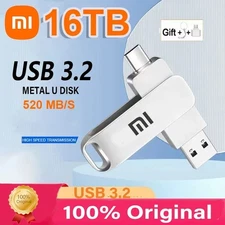 16TB USB Type-C Flash Drive OTG High Speed Memory Stick USA BEST SELLER