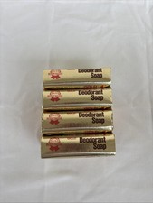 lot of 4 mccrory gold deodorant soap 5 oz vintage made In Usa see Pics a275a