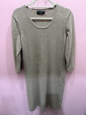 Denner Brown Cashmere Dress L (approx UK 12)