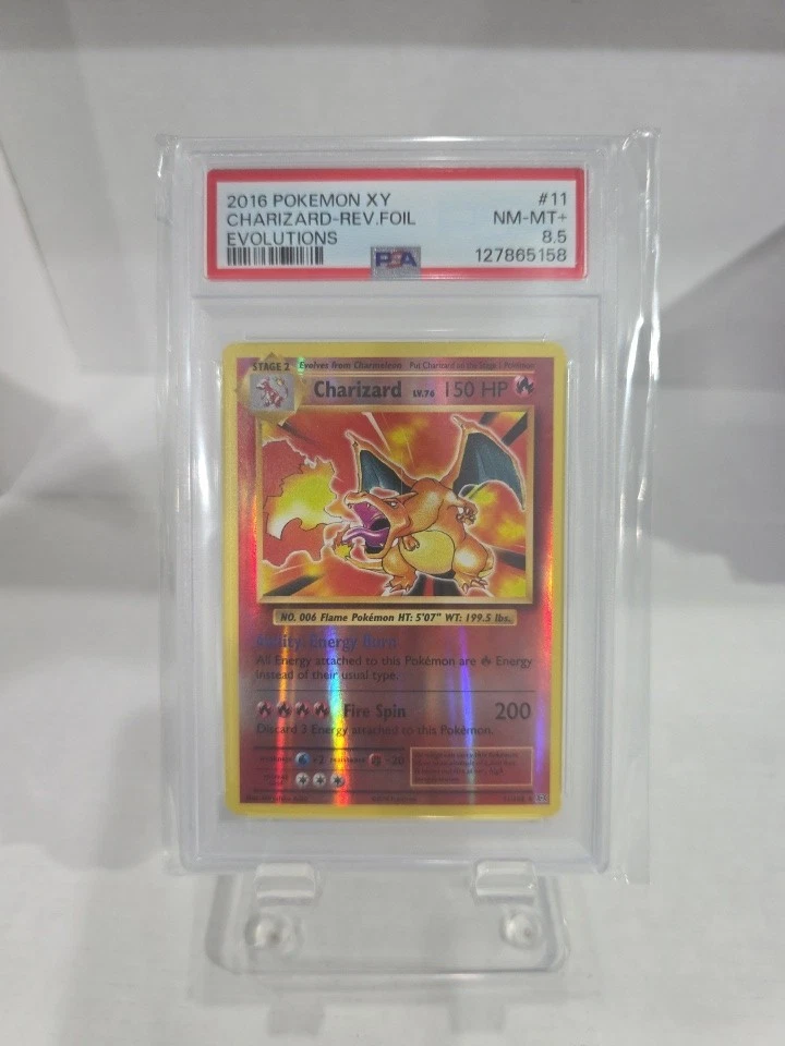 Pokémon TCG Evolutions 8.5 Graded Individual Collectible Card Game