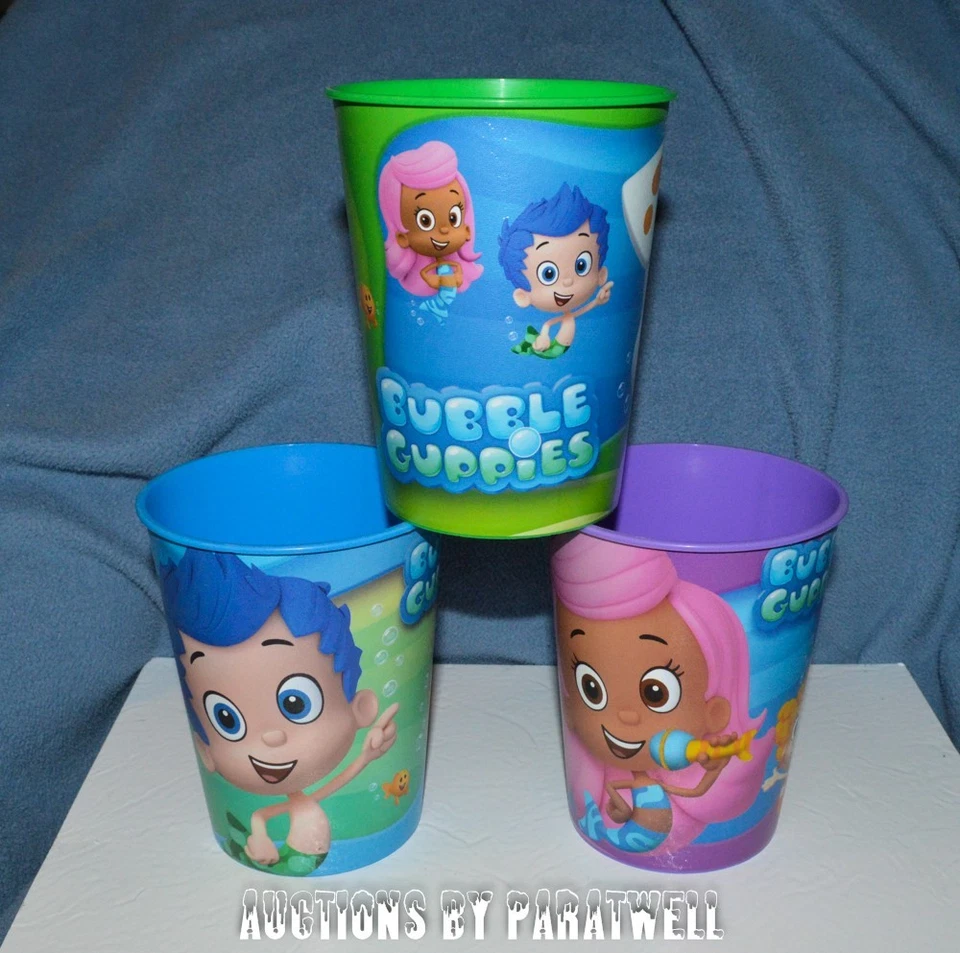 Tazas de plástico reutilizables 16 oz para fiestas con tema para niños tazas de cumpleaños sin BPA seguras Foto 4 de 4